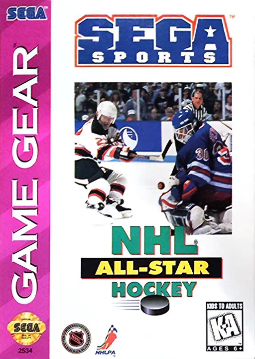 Обложка игры NHL All-Star Hockey